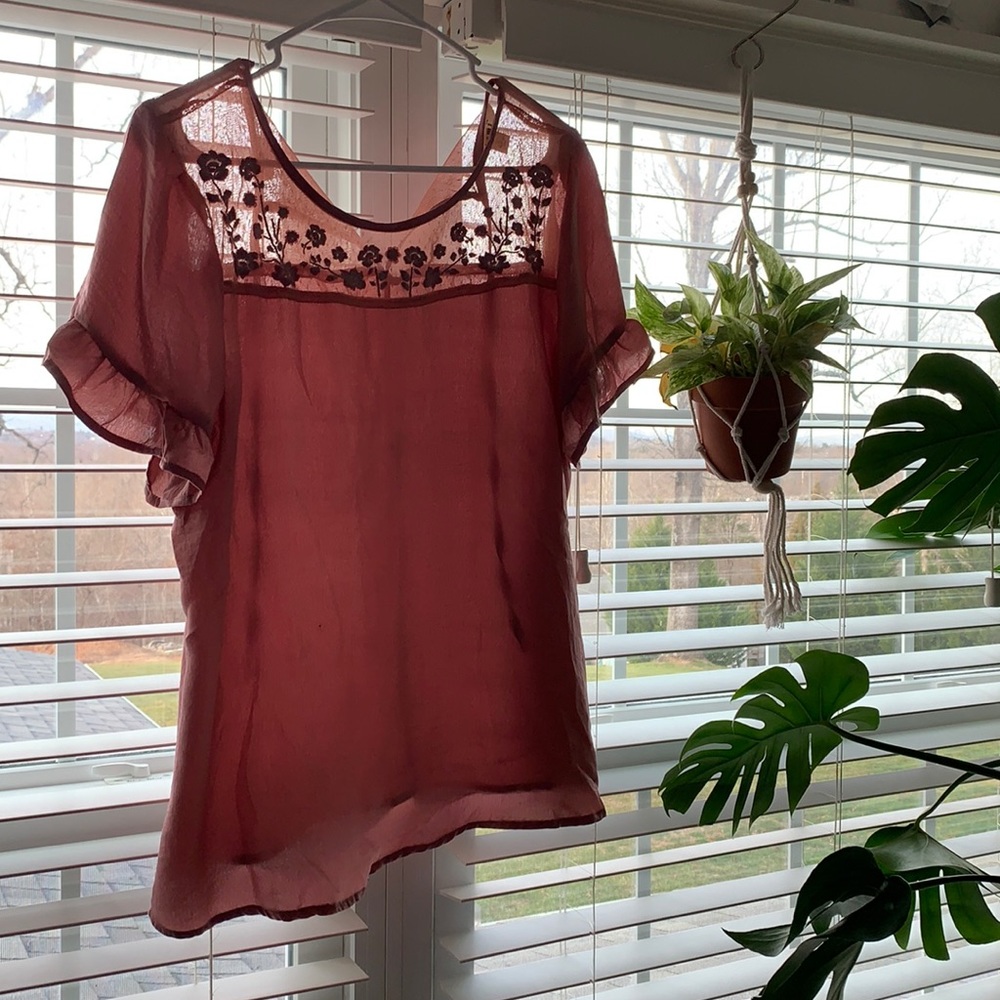 Francescas silk blouse